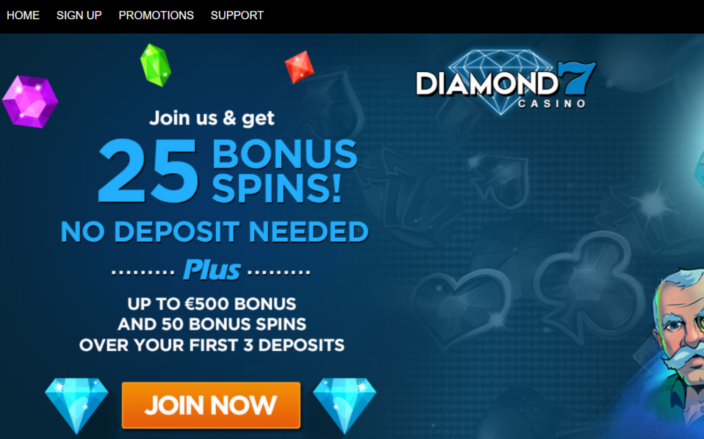 6 new exclusive casino rewards: 95 no deposit free spins on sign up!